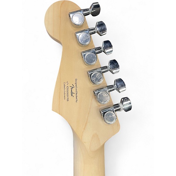 Used Squier Sonic Stratocaster Arctic White Solid Body Electric Guitar