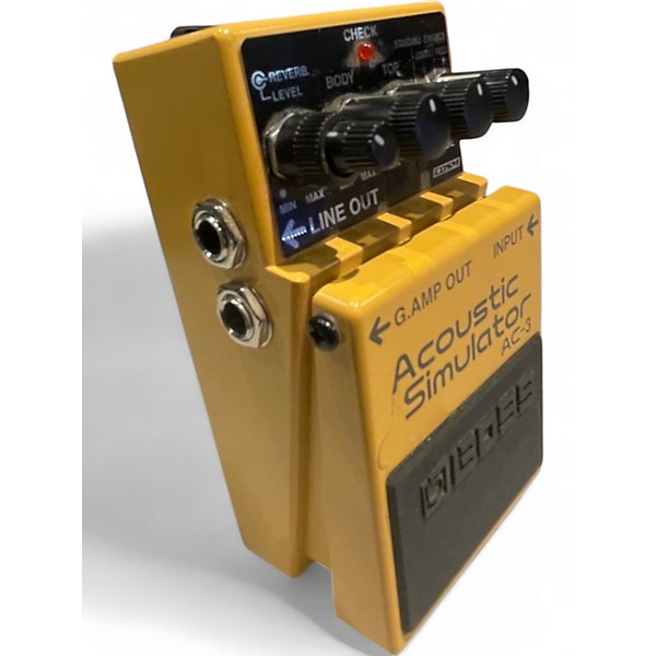 Used BOSS AC3 Acoustic Simulator Effect Pedal