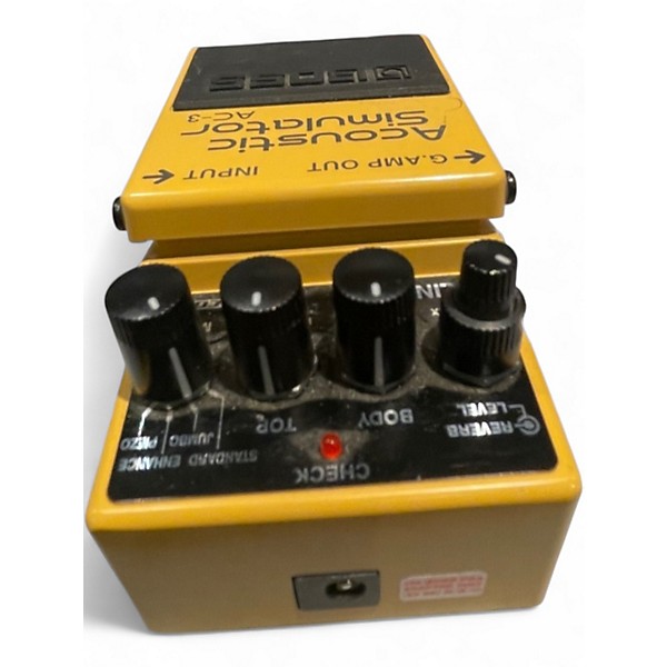 Used BOSS AC3 Acoustic Simulator Effect Pedal