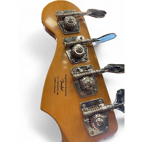 Used Squier Classic Vibe 70s Jazz Bass Natural Electric Bass Guitar