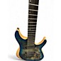 Used Schecter Guitar Research Reaper 7-MS Sky Burst Solid Body Electric Guitar