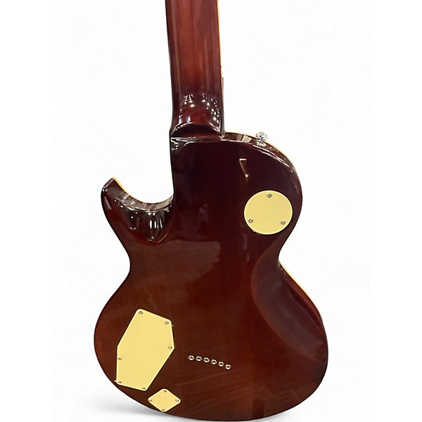 Used Mitchell MS450 Aqua Greenburst Solid Body Electric Guitar