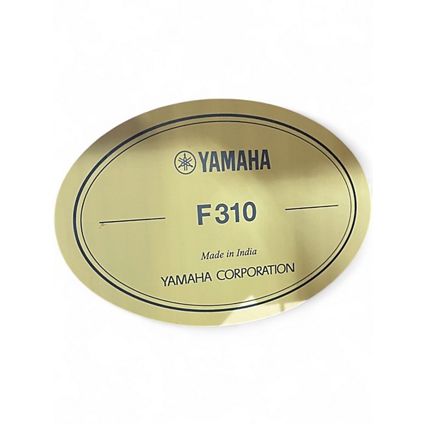 Used Yamaha F310 Natural Acoustic Guitar