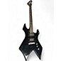 Used B.C. Rich Bronze Series Warlock BLACK Solid Body Electric Guitar thumbnail