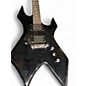Used B.C. Rich Bronze Series Warlock BLACK Solid Body Electric Guitar
