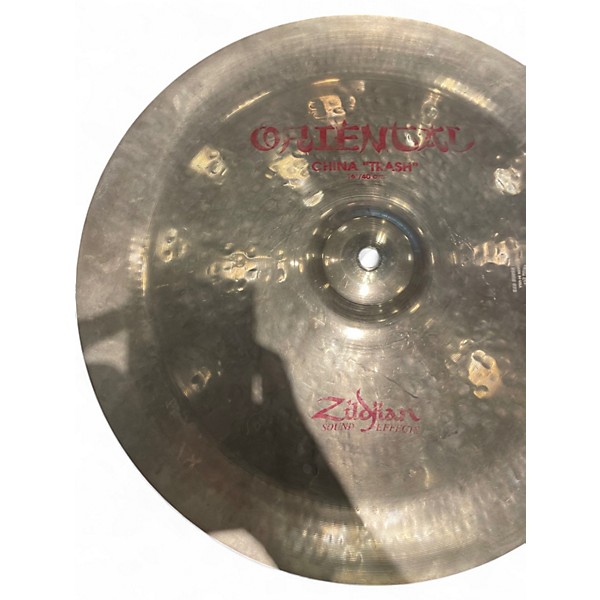 Used Zildjian 16in Oriental China Trash Cymbal