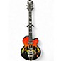 Used Epiphone Flamekat Hot Rod Flame Graphic Hollow Body Electric Guitar
