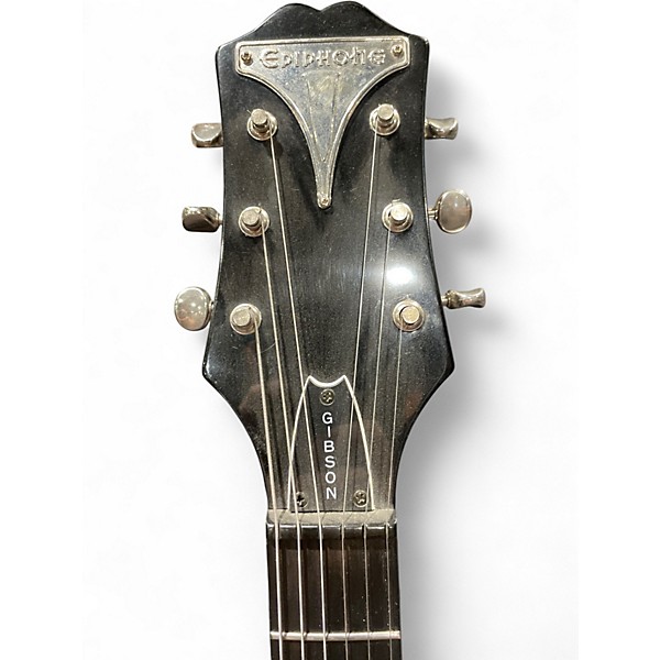 Used Epiphone Flamekat Hot Rod Flame Graphic Hollow Body Electric Guitar