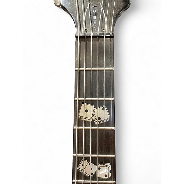 Used Epiphone Flamekat Hot Rod Flame Graphic Hollow Body Electric Guitar