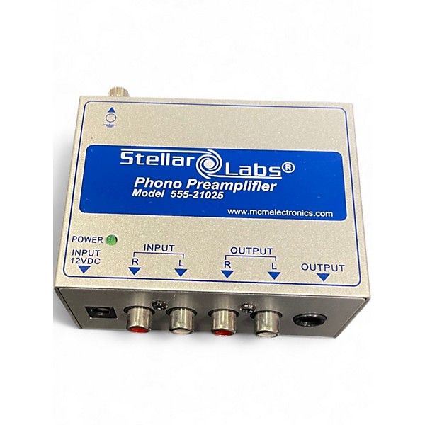 Used Stellar Labs 555-21025 PHONO PREAMPLIFIER W/ RIAA EQUALIZATION