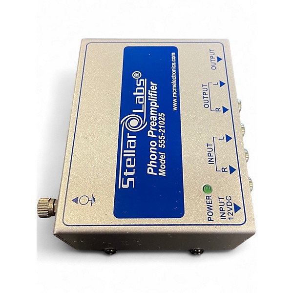 Used Stellar Labs 555-21025 PHONO PREAMPLIFIER W/ RIAA EQUALIZATION