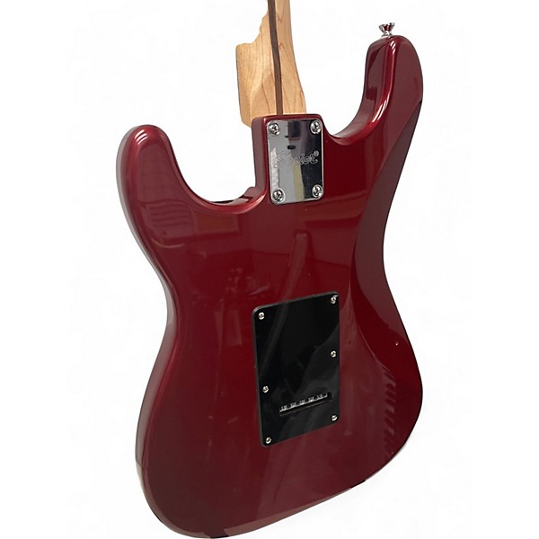Used Squier Affinity Stratocaster Metallic Red Solid Body Electric Guitar