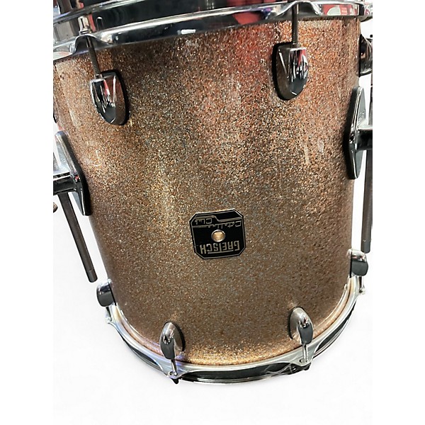 Used Gretsch Drums 4 Piece Catalina Club Champagne Sparkle Drum Kit