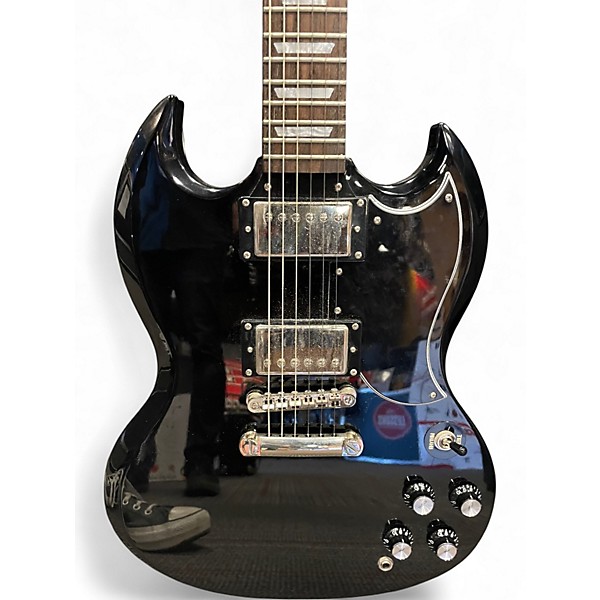 Used Epiphone SG Pro Black Solid Body Electric Guitar