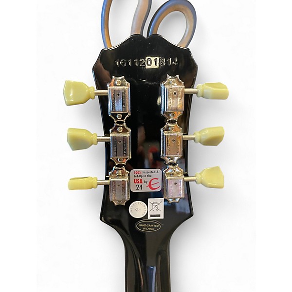 Used Epiphone SG Pro Black Solid Body Electric Guitar