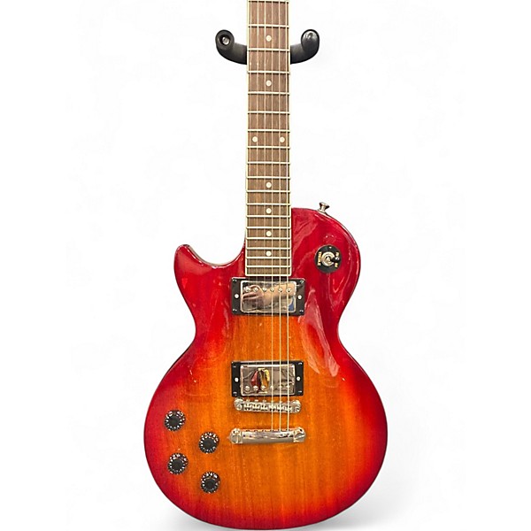 Used Epiphone Les Paul Tribute Left Handed Cherry Sunburst Electric Guitar