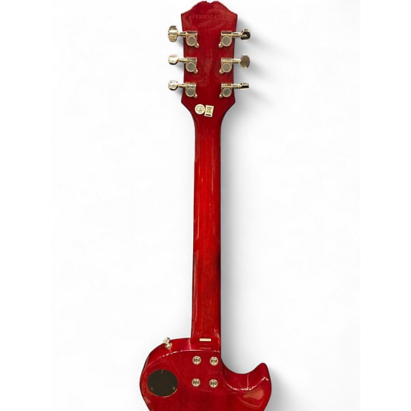 Used Epiphone Les Paul Tribute Left Handed Cherry Sunburst Electric Guitar