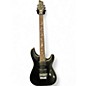 Used Schecter Guitar Research Damien Platinum Satin Black Solid Body Electric Guitar thumbnail