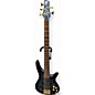 Used Ibanez SR305EDX 5 String Cosmic Blue Frozen Matte Electric Bass Guitar thumbnail
