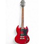 Used Epiphone SG Cherry Solid Body Electric Guitar thumbnail