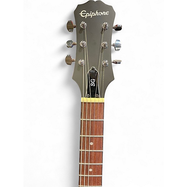 Used Epiphone SG Cherry Solid Body Electric Guitar