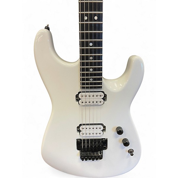 Used Charvel SAN DIMAS SNOW WHITE Solid Body Electric Guitar
