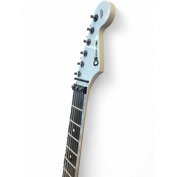 Used Charvel SAN DIMAS SNOW WHITE Solid Body Electric Guitar