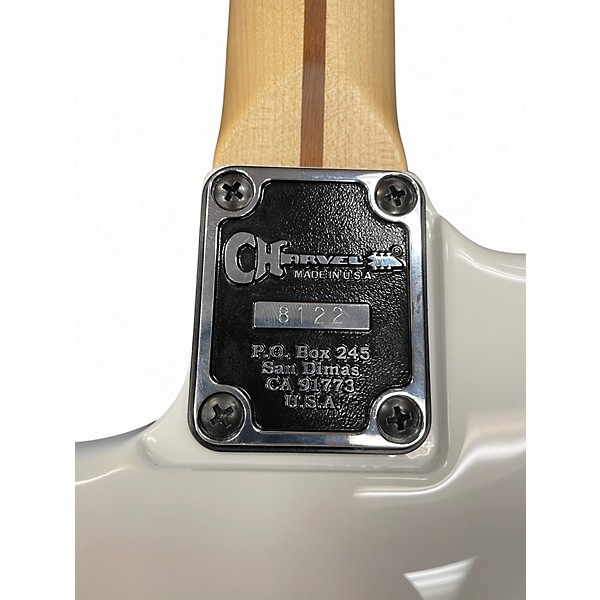 Used Charvel SAN DIMAS SNOW WHITE Solid Body Electric Guitar