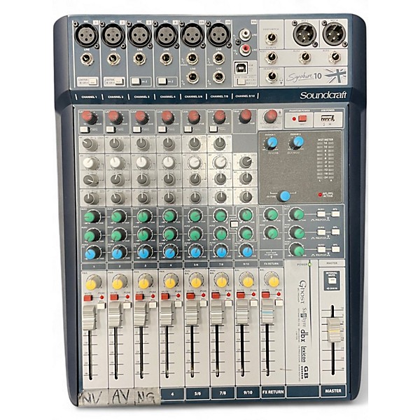 Used Soundcraft Signature 10 Unpowered Mixer