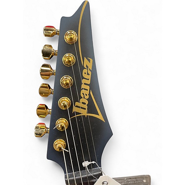 Used Ibanez SML721 AXE LAB MIDNIGHT ARCTIC OCEAN  Solid Body Electric Guitar