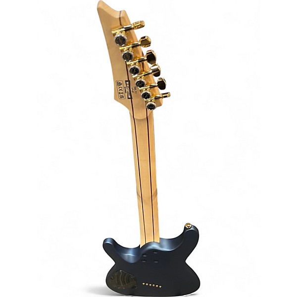 Used Ibanez SML721 AXE LAB MIDNIGHT ARCTIC OCEAN  Solid Body Electric Guitar