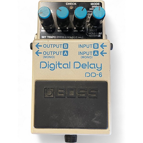 Used BOSS DD6 Digital Delay Effect Pedal