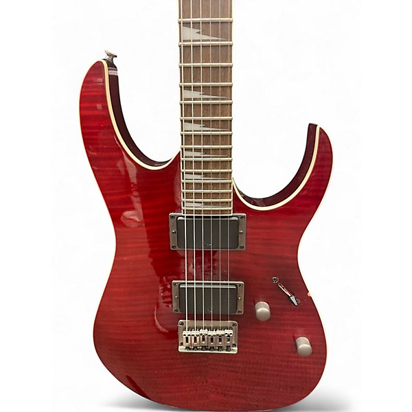 Used Ibanez RG3EXFM1 Red Solid Body Electric Guitar