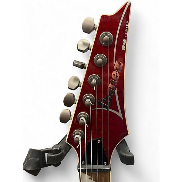 Used Ibanez RG3EXFM1 Red Solid Body Electric Guitar