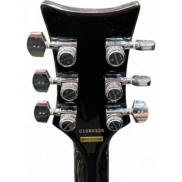 Used Diamond Bolero EX Trans Purple Solid Body Electric Guitar