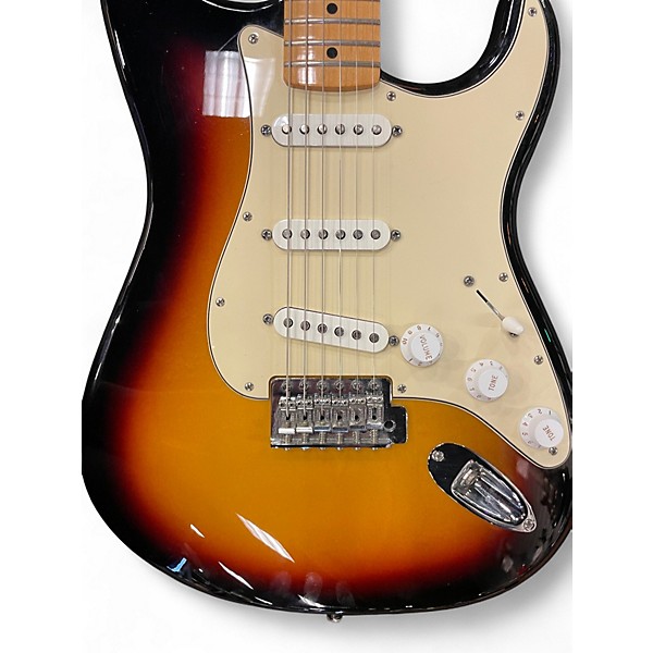 Used Fender Standard Stratocaster 3 Color Sunburst Solid Body Electric Guitar