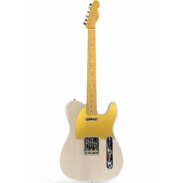 Used Fender JV Modified '50s Telecaster White Blonde Solid Body Electric Guitar