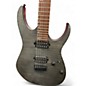 Used Ibanez RG6003FM flat transparent gray Solid Body Electric Guitar
