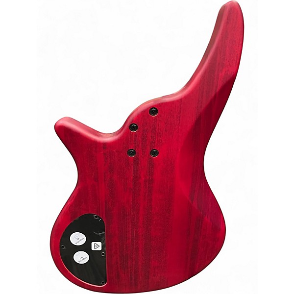 Used Jackson J Series Spectra JS23 red stain Electric Bass Guitar