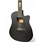 Used Ibanez ALT31 Altstar weathered black Acoustic Electric Guitar