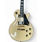 Used Epiphone LES PAUL CUSTOM BLACKBACK Antique Ivory Solid Body Electric Guitar thumbnail
