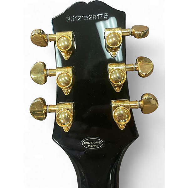 Used Epiphone LES PAUL CUSTOM BLACKBACK Antique Ivory Solid Body Electric Guitar