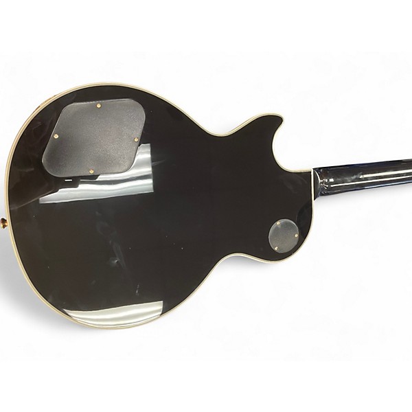 Used Epiphone LES PAUL CUSTOM BLACKBACK Antique Ivory Solid Body Electric Guitar