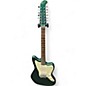 Used Squier PARANORMAL JAZZMASTER XII Sherwood Green Solid Body Electric Guitar thumbnail