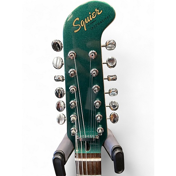 Used Squier PARANORMAL JAZZMASTER XII Sherwood Green Solid Body Electric Guitar