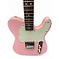 Used Squier CUSTOM ESQUIRE SHELL PINK Solid Body Electric Guitar