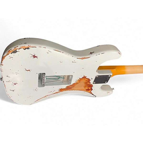 Used Vantom Strat Style Relic Mint Solid Body Electric Guitar