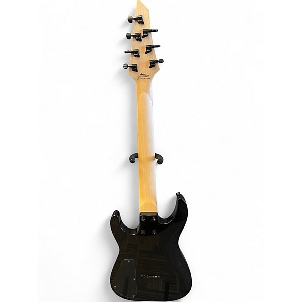 Used Jackson JS22-7 Dinky 7 String Black Solid Body Electric Guitar