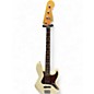 Used Fender Standard Jazz Bass Alpine White Electric Bass Guitar thumbnail
