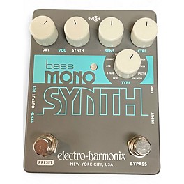 Used Electro-Harmonix Bass Mono Synth Bass Bass Effect Pedal